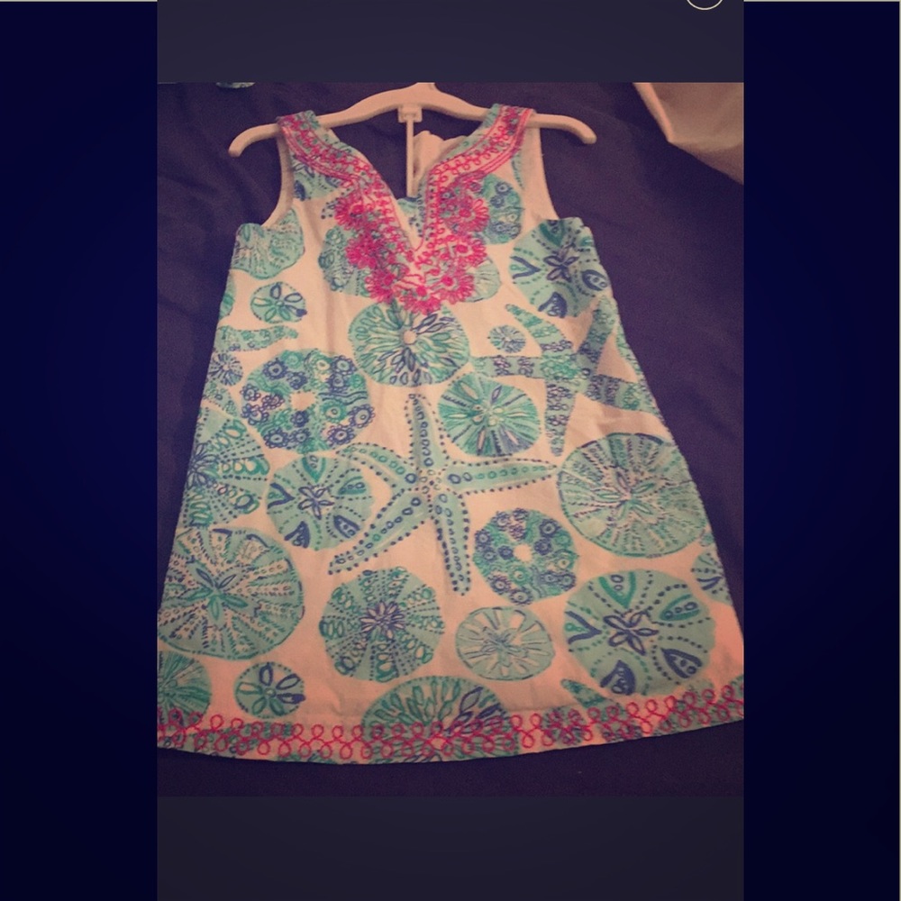 Lilly for Target 4T blue shift dress 👗💙